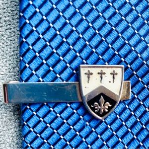 Vintage Fleur-de-Lis tie clip